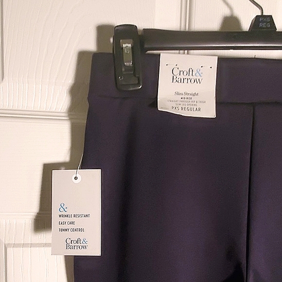 NWT Croft & Barrows Easy Care Pull-On Ponte Pants - Picture 6 of 6